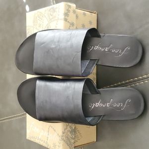 Free People Black Leather Vicente